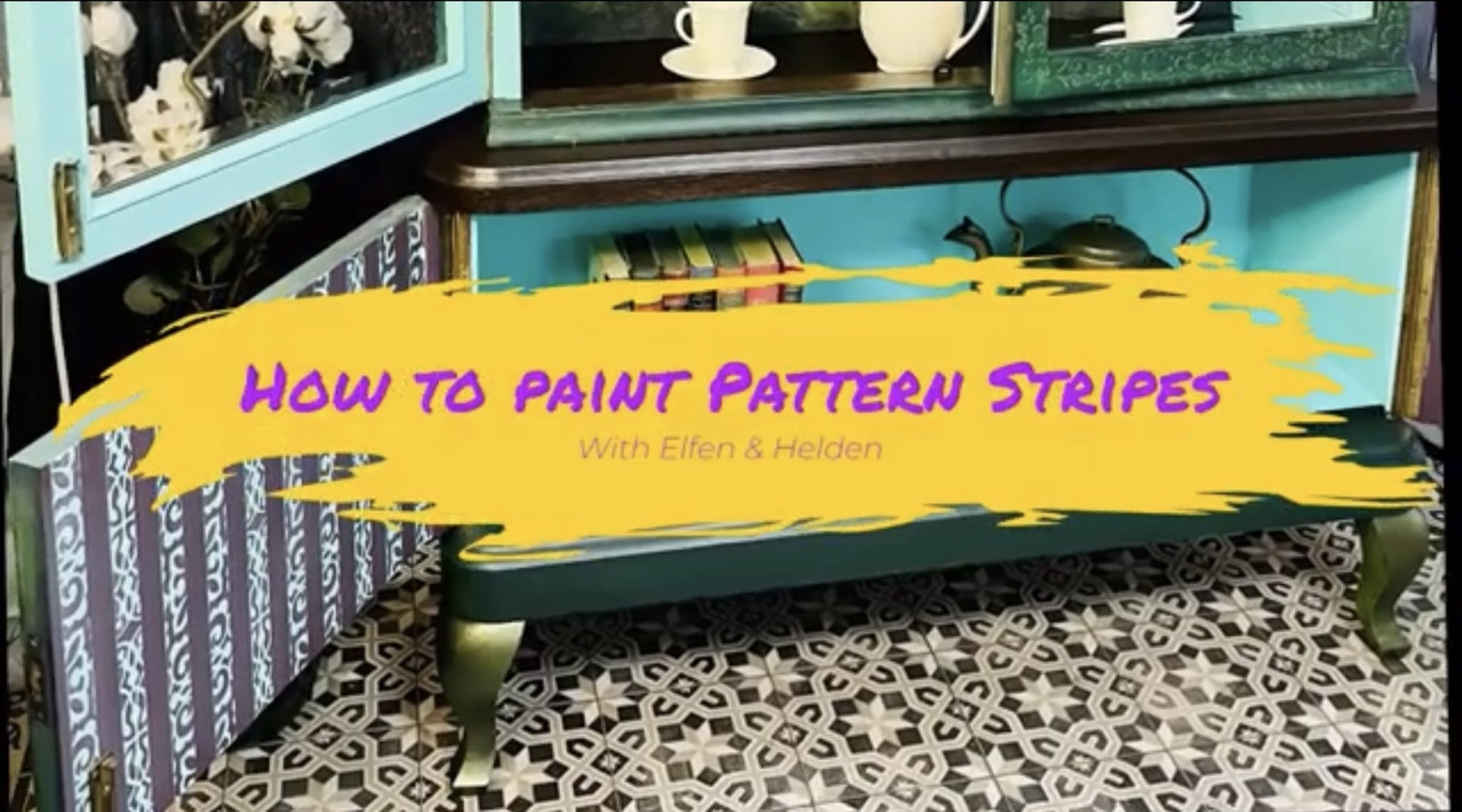 Overview Image: Patterned Stripes (English)