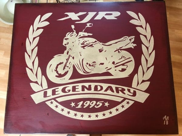 Holzschild Elfen & Helden 60x50 XJR Legend #4