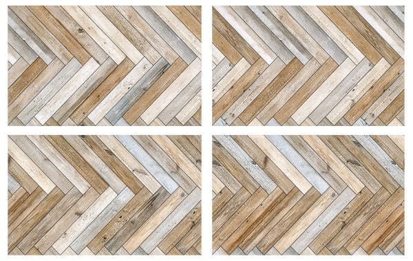 Belles & Whistles Transfer Rustic Herringbone 61 x 81 cm