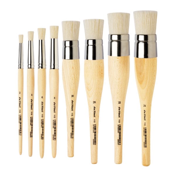 Da Vinci Künstlerpinsel Schablonierpinsel Serie 113