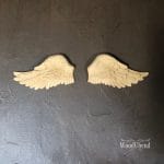 WoodUbend Wings / Flügel WUB1208 19x10cm Paar
