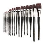 Da Vinci artist brushes TOP-ACRYLPINSEL flat series 7185K