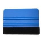 Rakel "Blue Tool" mit Schaumstoff - Anbringhilfe für Decoupage und Transfers