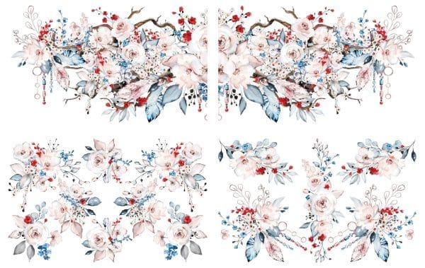 Belles & Whistles Transfer Bohemian Wedding 61 x 81 cm