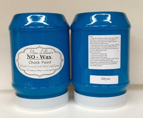 Miss Lillian’s NO WAX Chock Paint Abyss