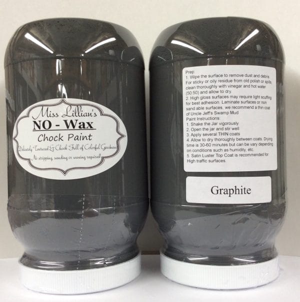 Miss Lillian's NO WAX Chock Paint Graphite