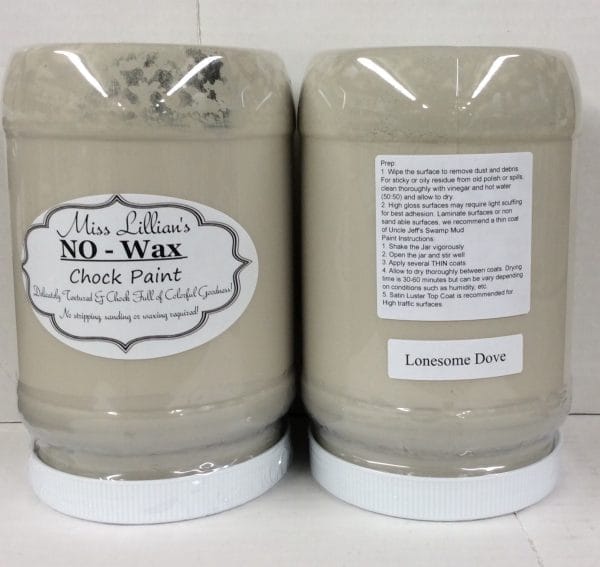 Miss Lillian's NO WAX Chock Paint Lonesome Dove