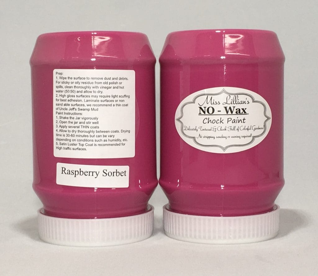 Sweet Raspberry Paint Miss Lillian’s NO WAX Chock Paint Raspberry Sorbet - Elfen & Helden