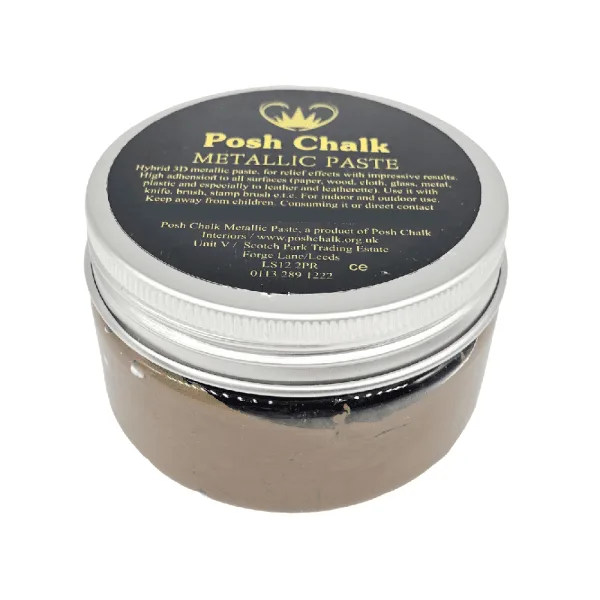 Posh Chalk Metallic Paste - Deep Gold - Image 4
