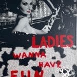 Canvas Print Motivation - Cru Ella Ladies want to have fun - Portrait 50 x 40 cm