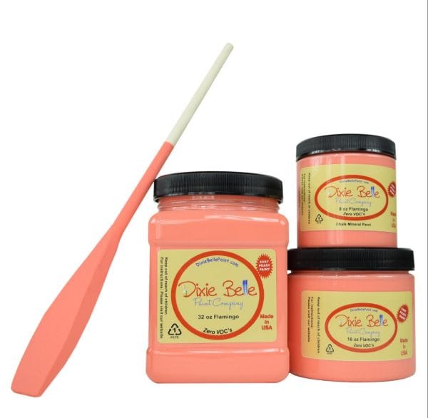 Dixie Belle Chalk Mineral Paint Flamingo