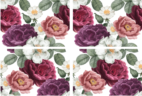Belles & Whistles Transfer Floral Romance 68 x 81 cm