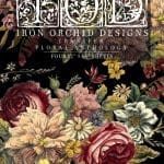 IOD Decor Transfer "Floral Anthology" 12 x 16 inch Block