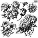 IOD Decor Stempel GARDEN BOUQUET