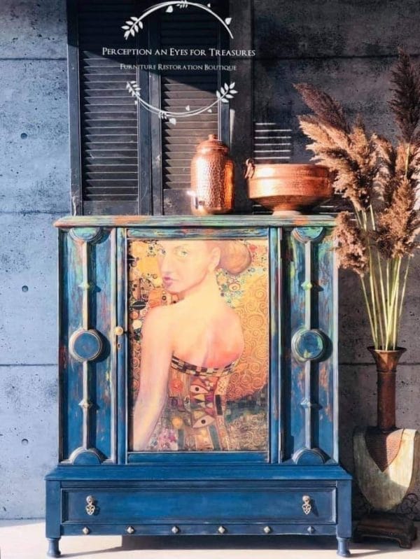 Mint by Michelle Decoupage Papier "Beautiful Lady In Gold" – Bild 3