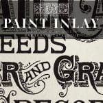 IOD Paint Inlays Gregory's Catalogue 12 x 16 inch Block
