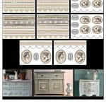 IOD Paint Inlays Classic Cameo 12 x 16 inch Block designed by Annie Sloan