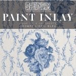 IOD Paint Inlays Trompe L'Oeil Blue 12 x 16 inch Block
