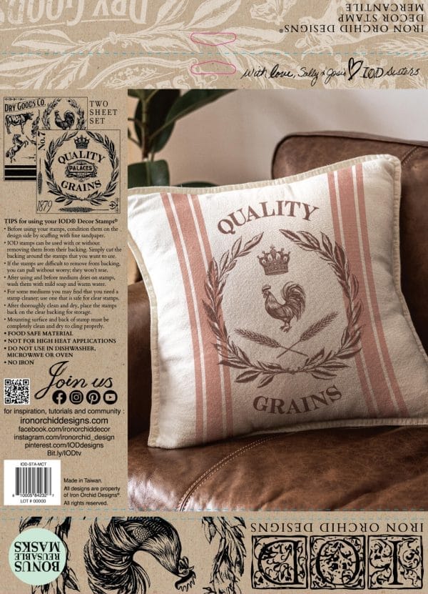 IOD Decor Stempel Mercantile – Bild 4