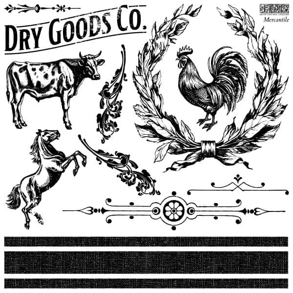 IOD Decor Stempel Mercantile