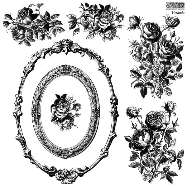 IOD Decor Stamp Veranda - Image 2