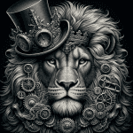 Mint by Michelle Decoupage Papier LEONARDO LION