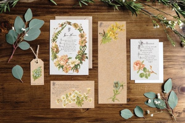 IOD Decor Transfer Lover of Flowers 8 x 12 inch Block – Bild 2