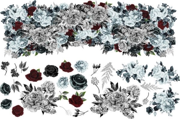 Belles & Whistles Transfer Momchrome Majesty 61 x 81 cm