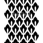 Posh Chalk Schablone MOROCCAN VIBES 19,5 x 30cm