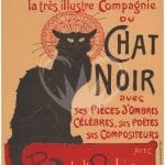 Posh Chalk Deluxe Decoupage CHAT NOIR