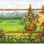 Belles & Whistles Reis Decoupage A1 Painted Terrain 59.4 x 84.1 cm