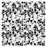 Posh Chalk stencil Polished Concrete 50x50cm