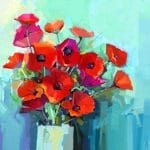 Mint by Michelle decoupage paper "Poppies"