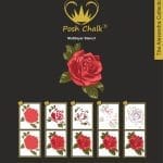 Posh Chalk Multi-Layer Schablone Posh Rose 30x24cm