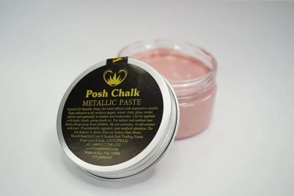 Posh Chalk Metallic Paste - Rose Gold - Image 4