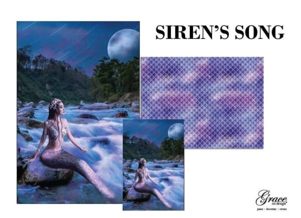 Grace on Design Decoupage Papier "Siren's Song" 3er Set