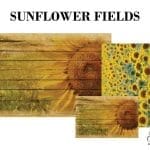 Grace on Design Decoupage Papier "Sunflower Fields" 3er Set