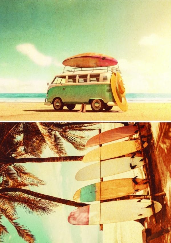 Belles & Whistles Reis Decoupage A1 Surfs Up 59.4 x 84.1