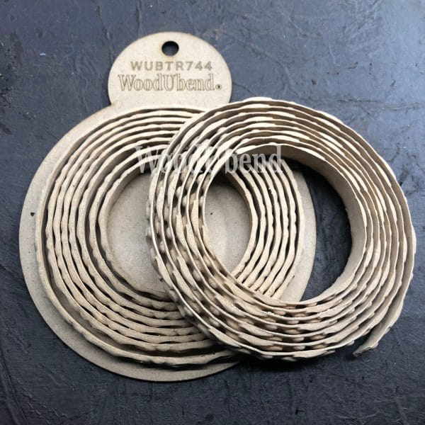 WoodUbend Trim / Border / Strip TR744 Size 1 cm x 215 cm - Image 3