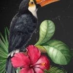 Mint by Michelle Decoupage Papier "Toucan"