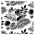 Posh Chalk stencil Tropical Leaves 50x50cm