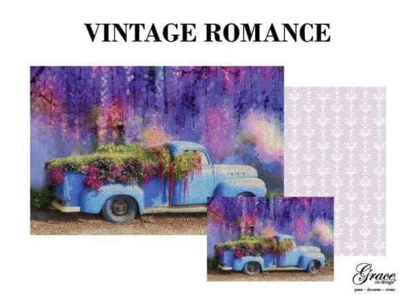 Grace on Design Decoupage Papier "Vintage Romance" 3er Set