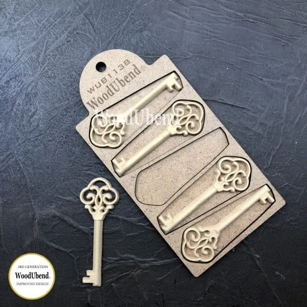 WoodUbend Key WUB1138 9x3.4cm – Bild 2