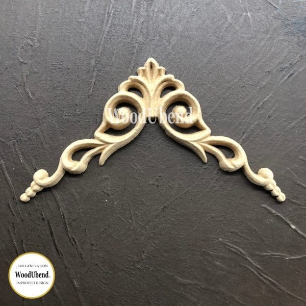 WoodUbend Pediment WUB1232 10x19cm