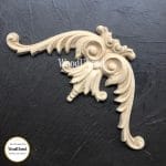 WoodUbend Pediment WUB1379 9x18.5cm