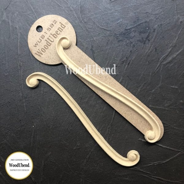 WoodUbend Decorative Drop WUB1582 17x3cm - Pair - Image 2