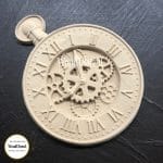 WoodUbend CLock / Schloss WUB2037 12x9.3cm