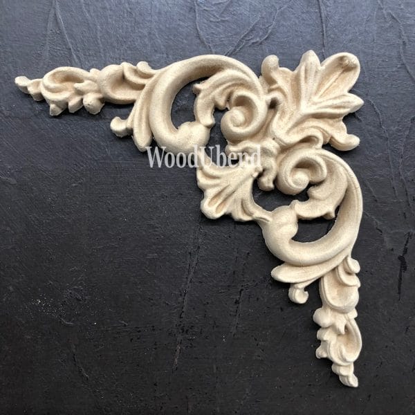 WoodUbend Pediment 2094A 11x21cm
