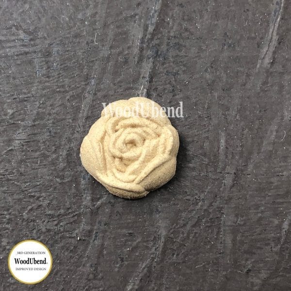 WoodUbend Craft Rose WUB0321 2x2cm