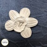 WoodUbend Simple Five Petal Flower / Blume WUB0347 5x5.5cm
